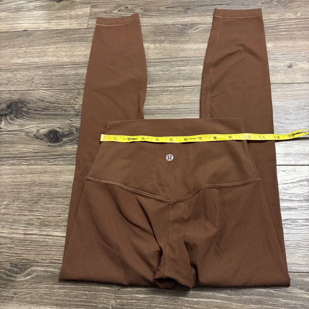 Lululemon Align Ribbed High-Rise Pant 25" (Java) Size 2 - Picture 7 of 7